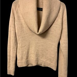 Women's Cozy Cowl Neck Sweater - Beige